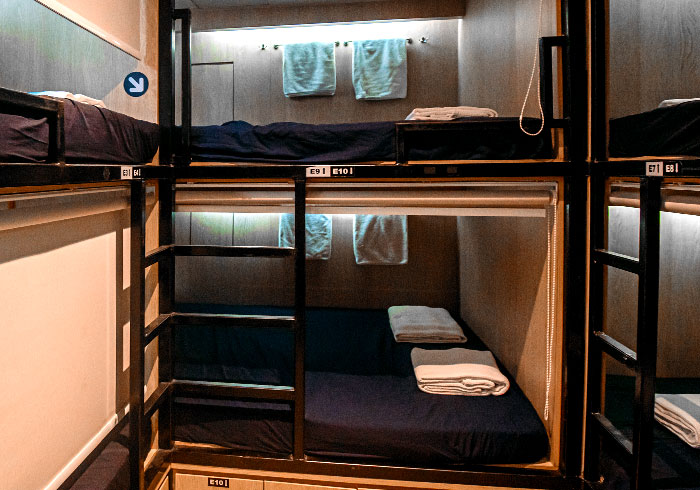 Deluxe Queen Female | Capsule Pod Hostel in Bugis Singapore
