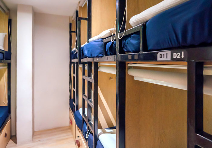 Standard Single Female | Capsule Pod Hostel in Bugis Singapore
