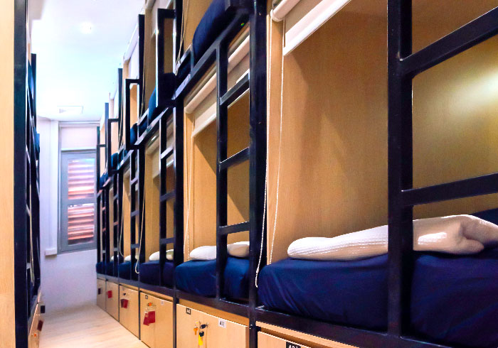 Standard Single Pods | Capsule Pod Hostel in Bugis Singapore
