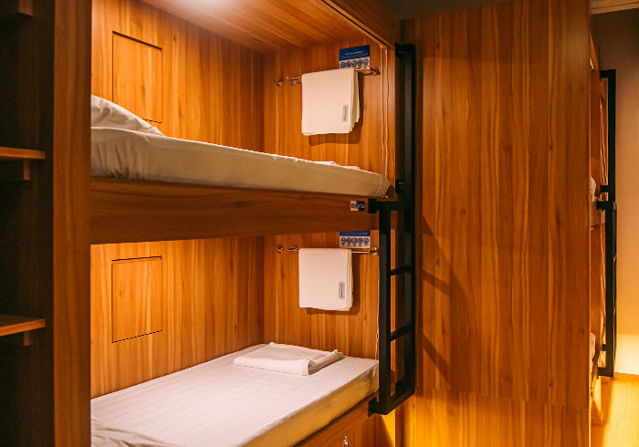 Deluxe Single Pod | Capsule Pod Hostel in Clarke Quay Chinatown Singapore
