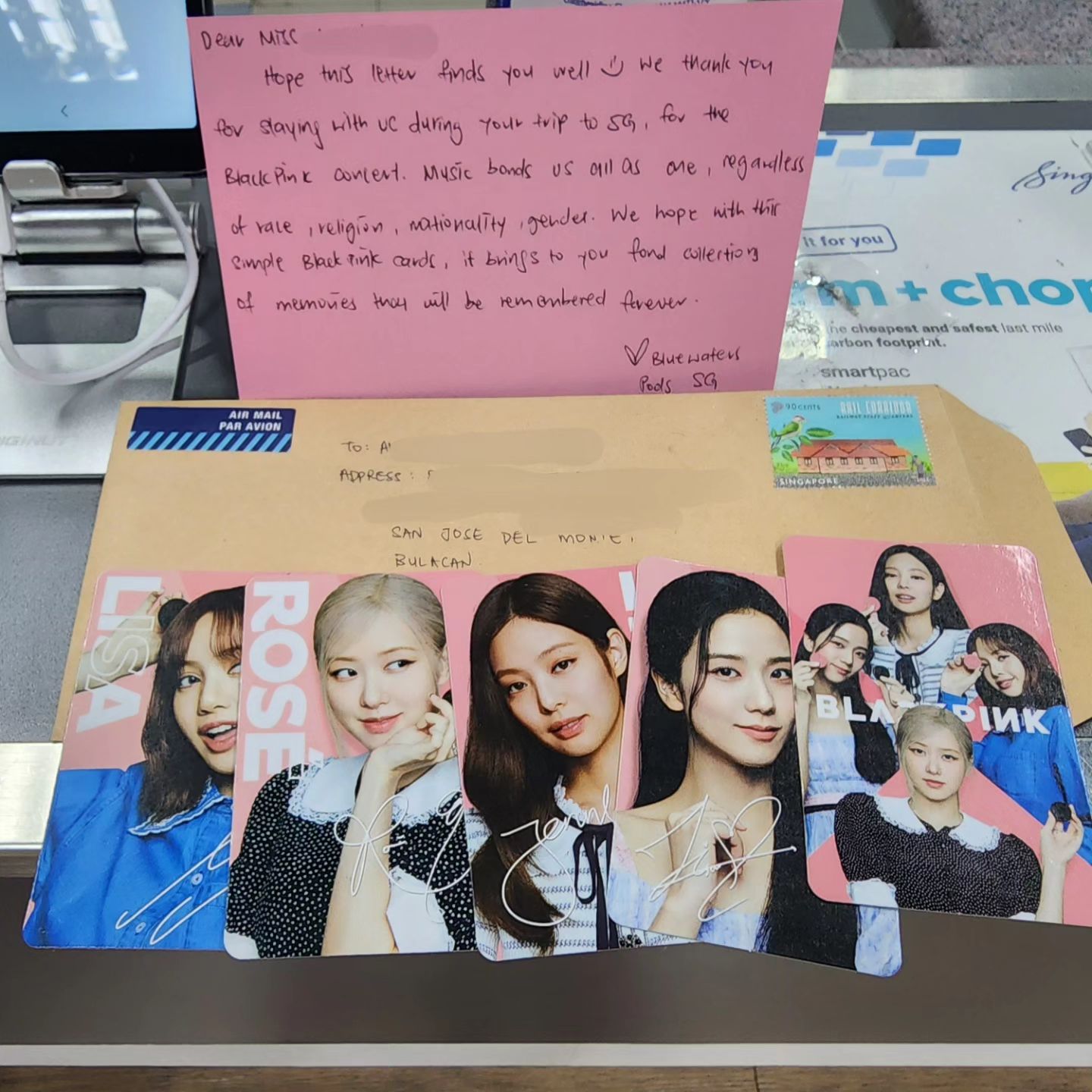 Sending surprise mails to our guests. We hope to not only provide a comfortable stay for our guests. We strive to truly provide great memories.