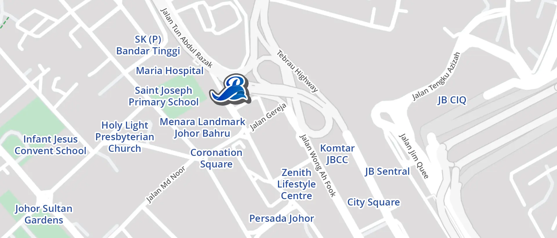 View Bluewaters Staycate Google Maps to get direction to Luxurious Staycation Homestay in Johor Bahru Malaysia