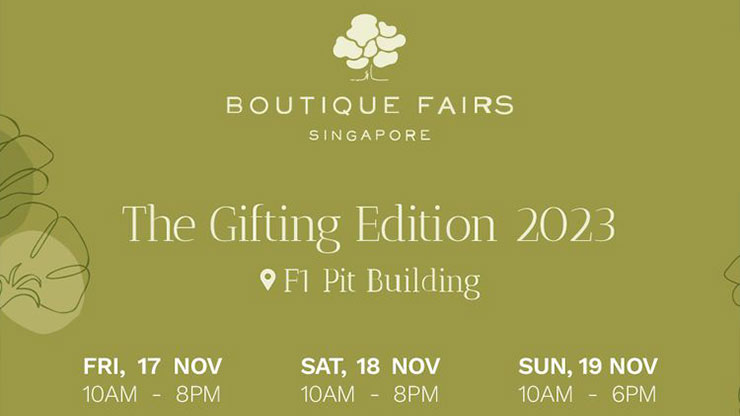 Boutique Fairs Singapore (17 Nov - 19 Nov)